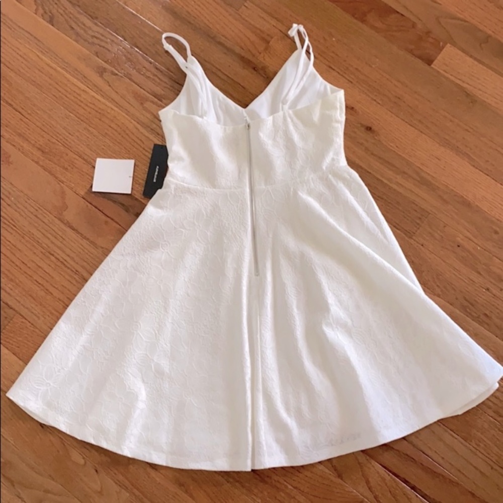 lulus white lace mini dress - Picture 2 of 2